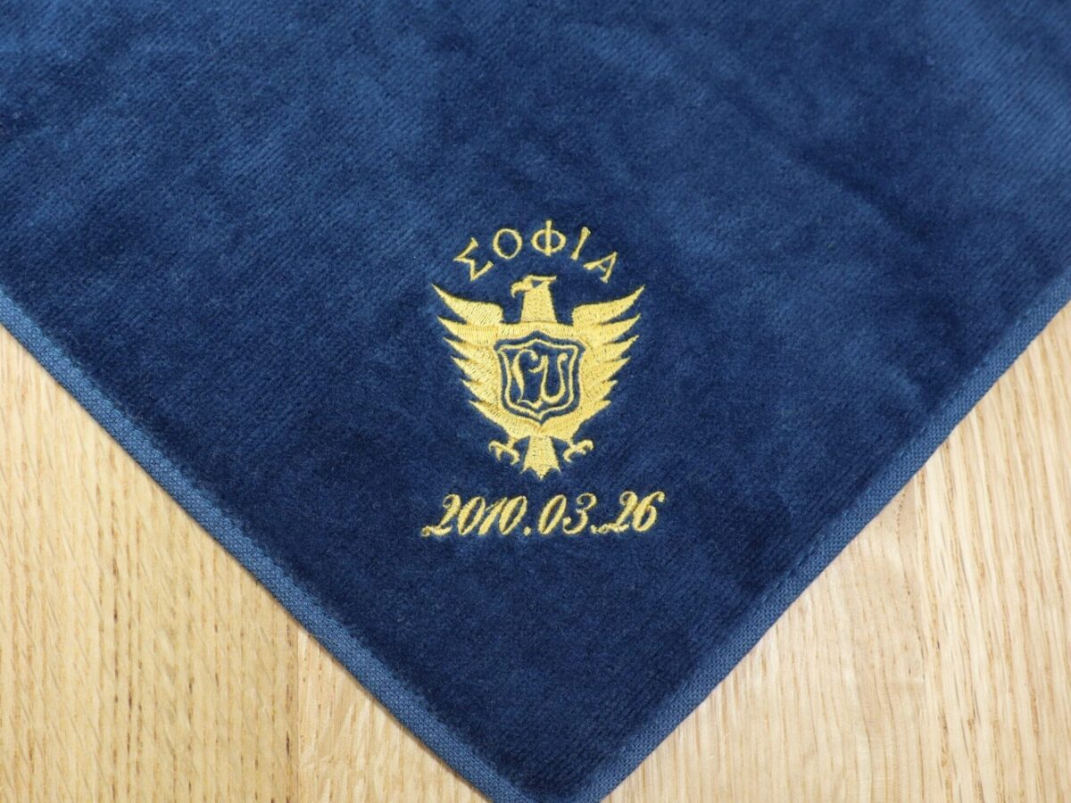 上智大学様卒業記念品今治ハンドタオル