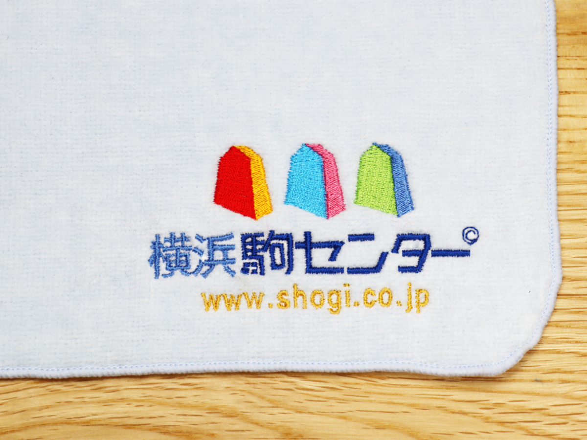 販促用ハンドタオル刺繍