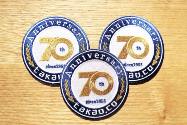 70周年記念ワッペン
