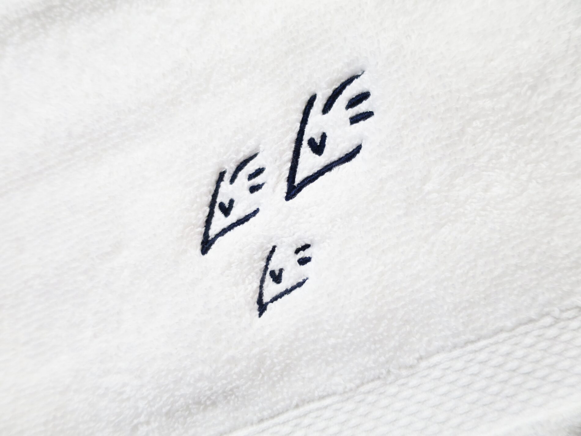 介護ステーション様タオル刺繍