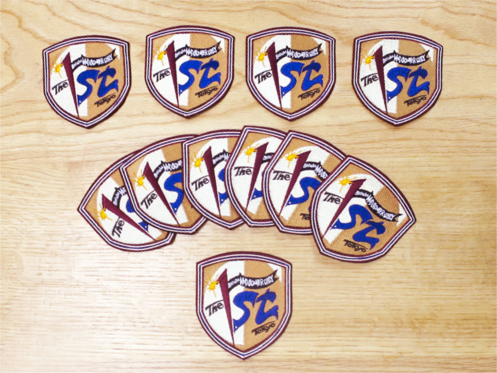 チームロゴ刺繍ワッペン制作|オリジナルエンブレム・団体向けワッペン