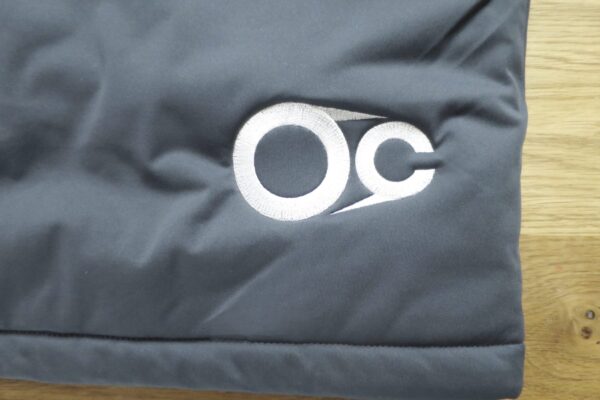 オギヤマサイクル様ジャンパー裾ロゴ刺繍