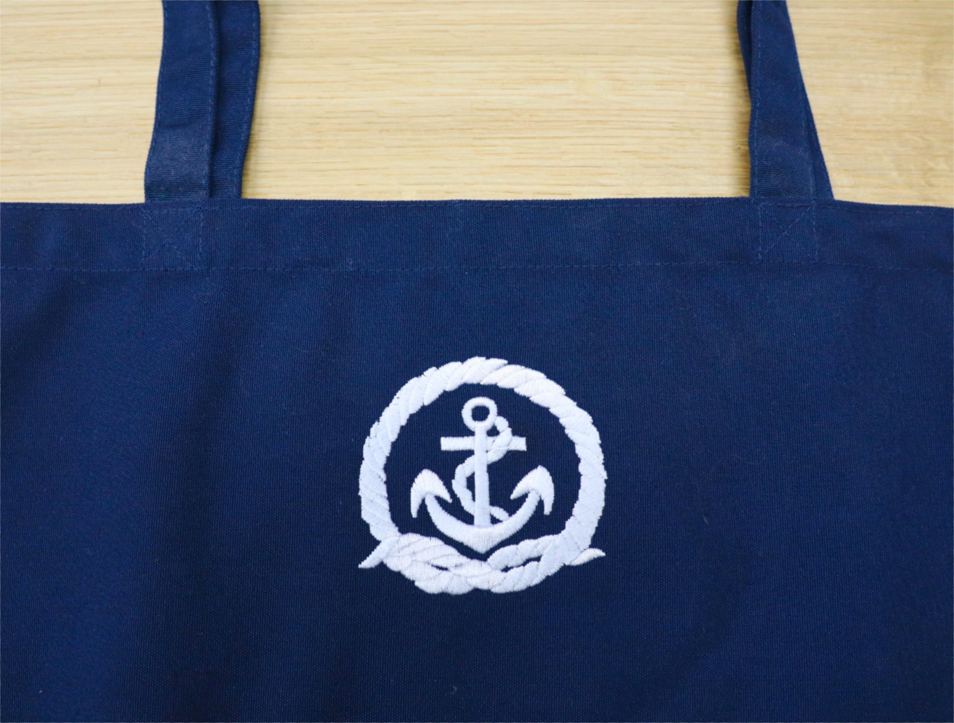 エコバッグへのロゴ刺繍｜オリジナルトートバッグ刺繍