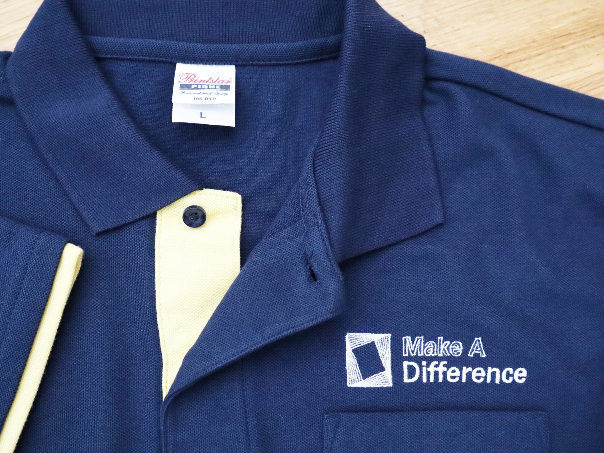 アーカイブ｜ポロシャツ胸にロゴ刺繍｜ポロシャツ取り扱い