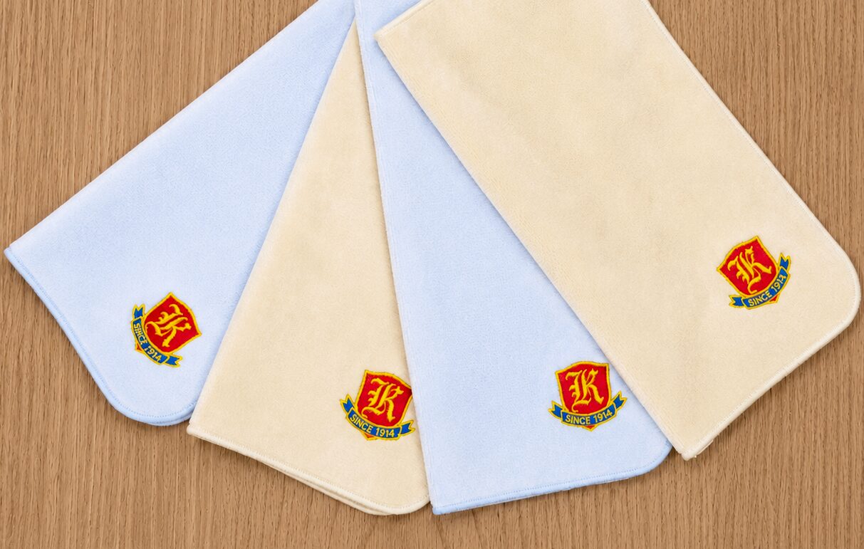 中学校卒業記念・校章刺繍
